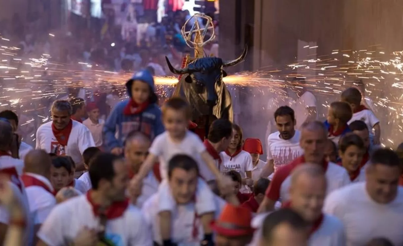 Quinto encierro de los Sanfermines 2016