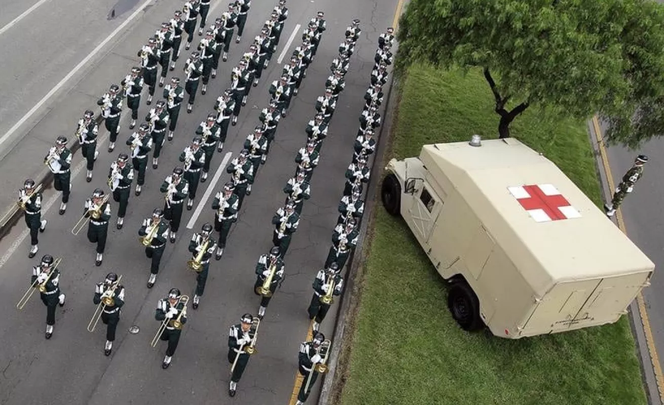 Colombia festeja aniversario 