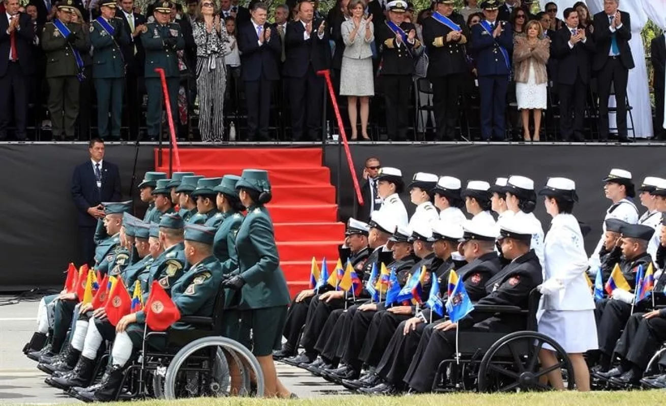 Colombia festeja aniversario 