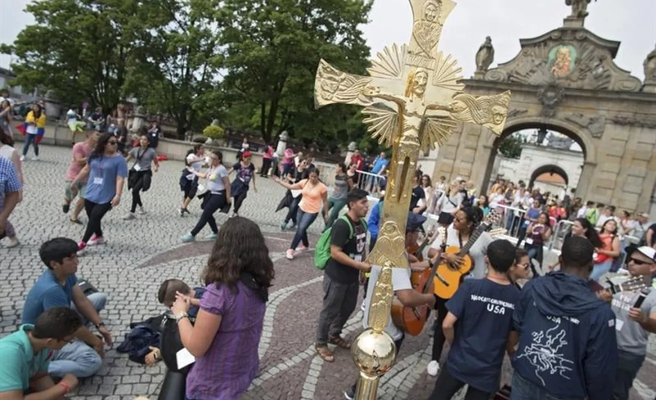 Papa Francisco llega a Cracovia