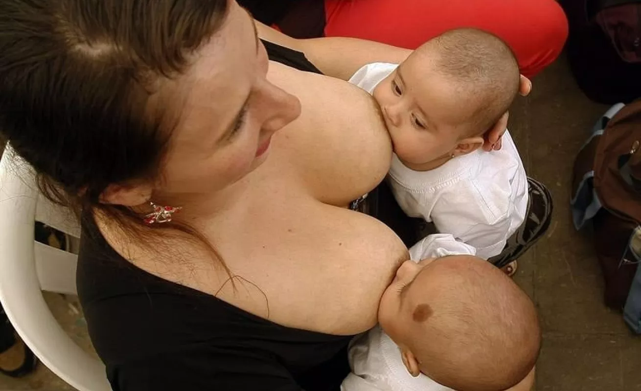 Gran 'Tetatón' en Bogatá