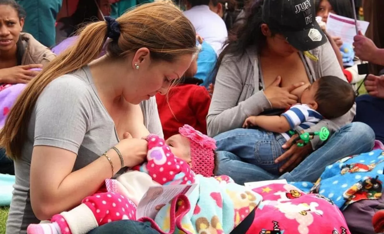 Gran 'Tetatón' en Bogatá