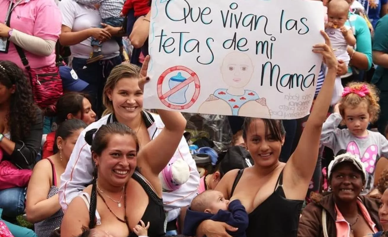 Gran 'Tetatón' en Bogatá