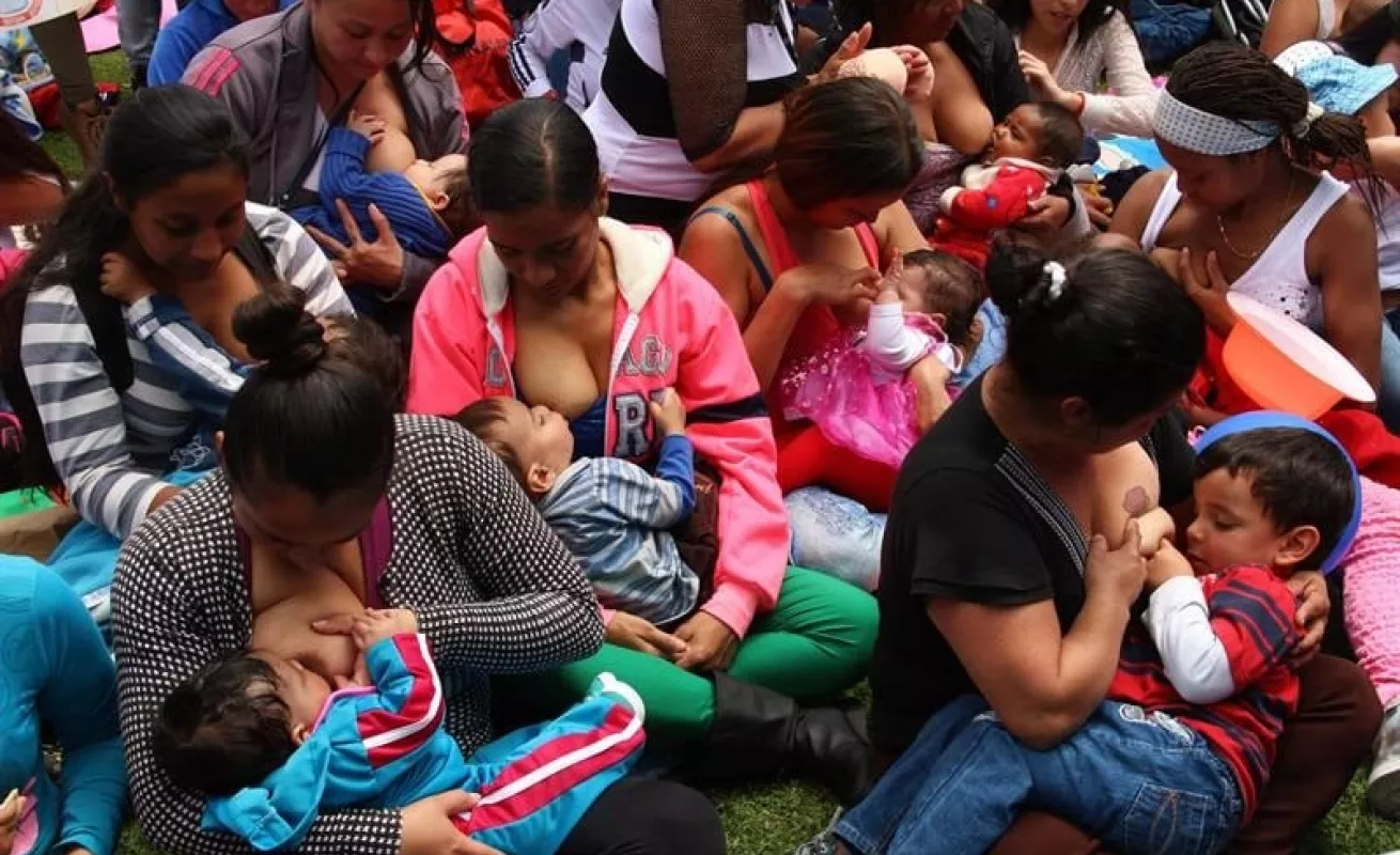 Gran 'Tetatón' en Bogatá