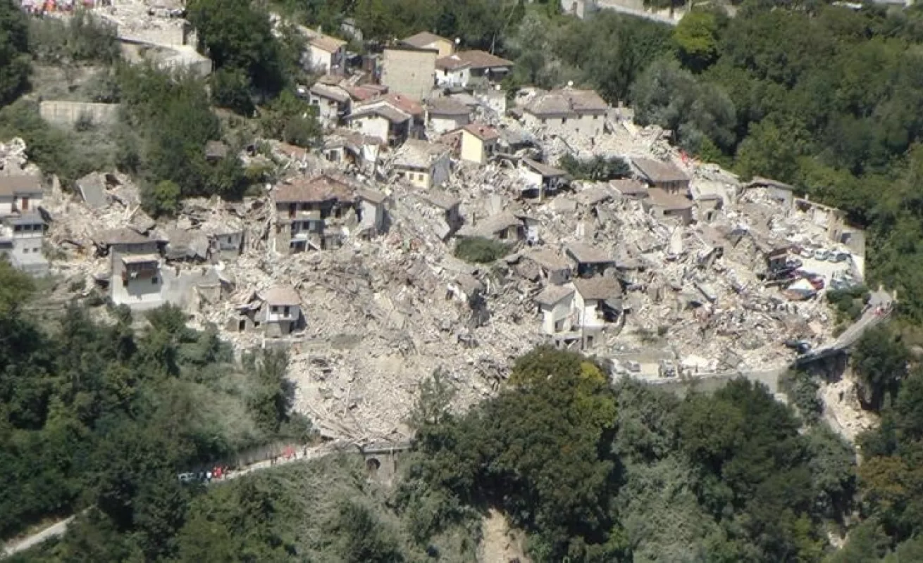 Devastación en Italia tras sismo en imágenes