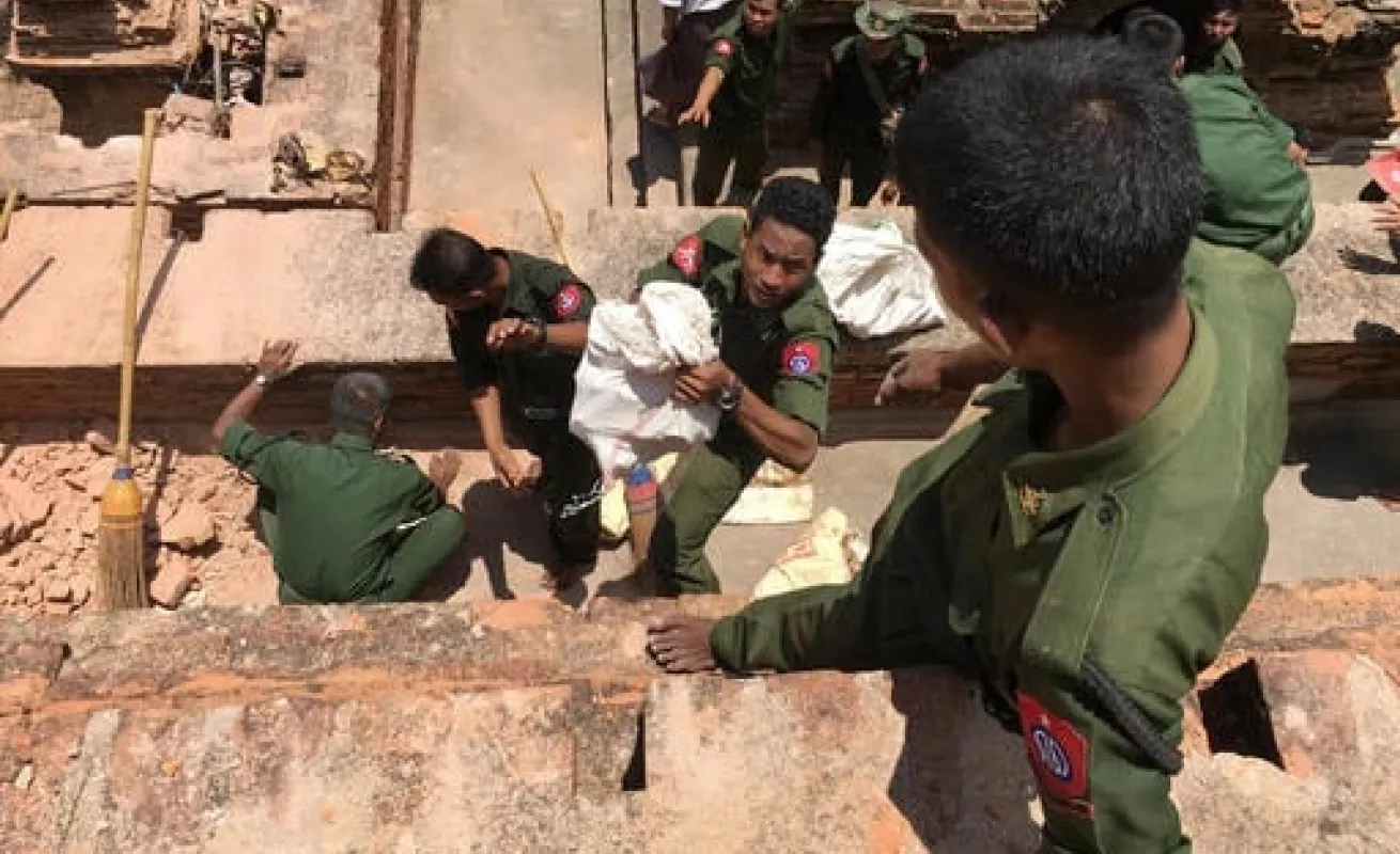 Mianmar se repone de la tragedia