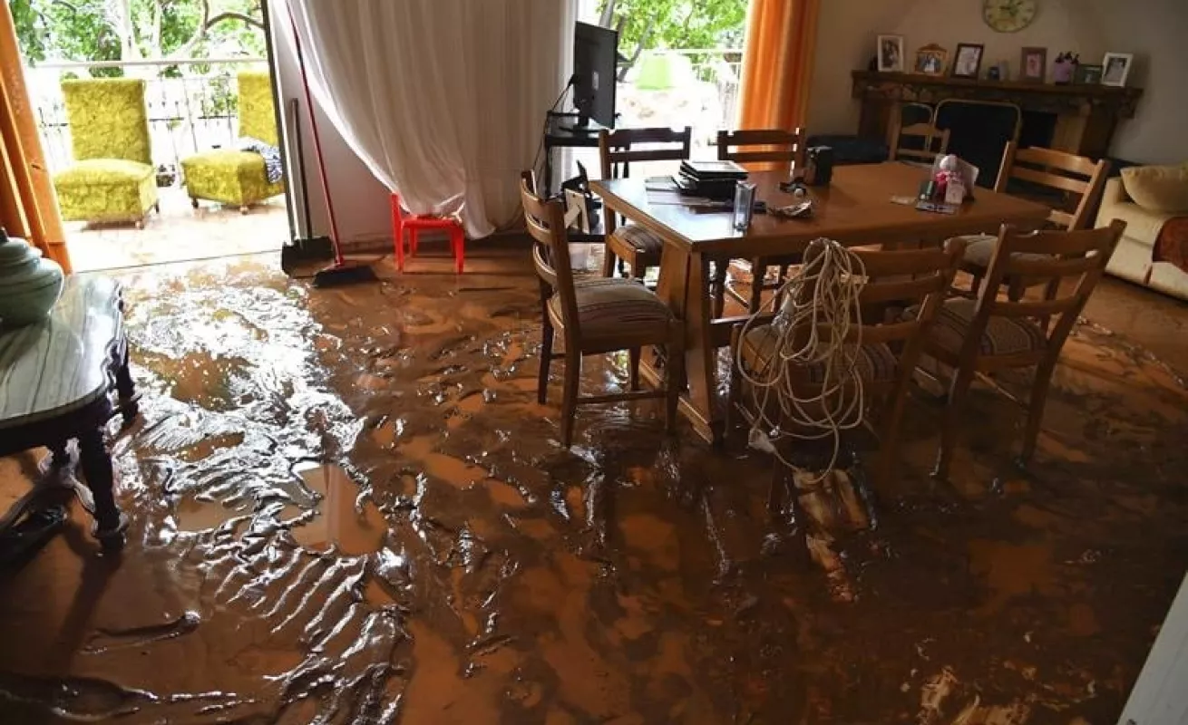 Grecia, anegada por las lluvias
