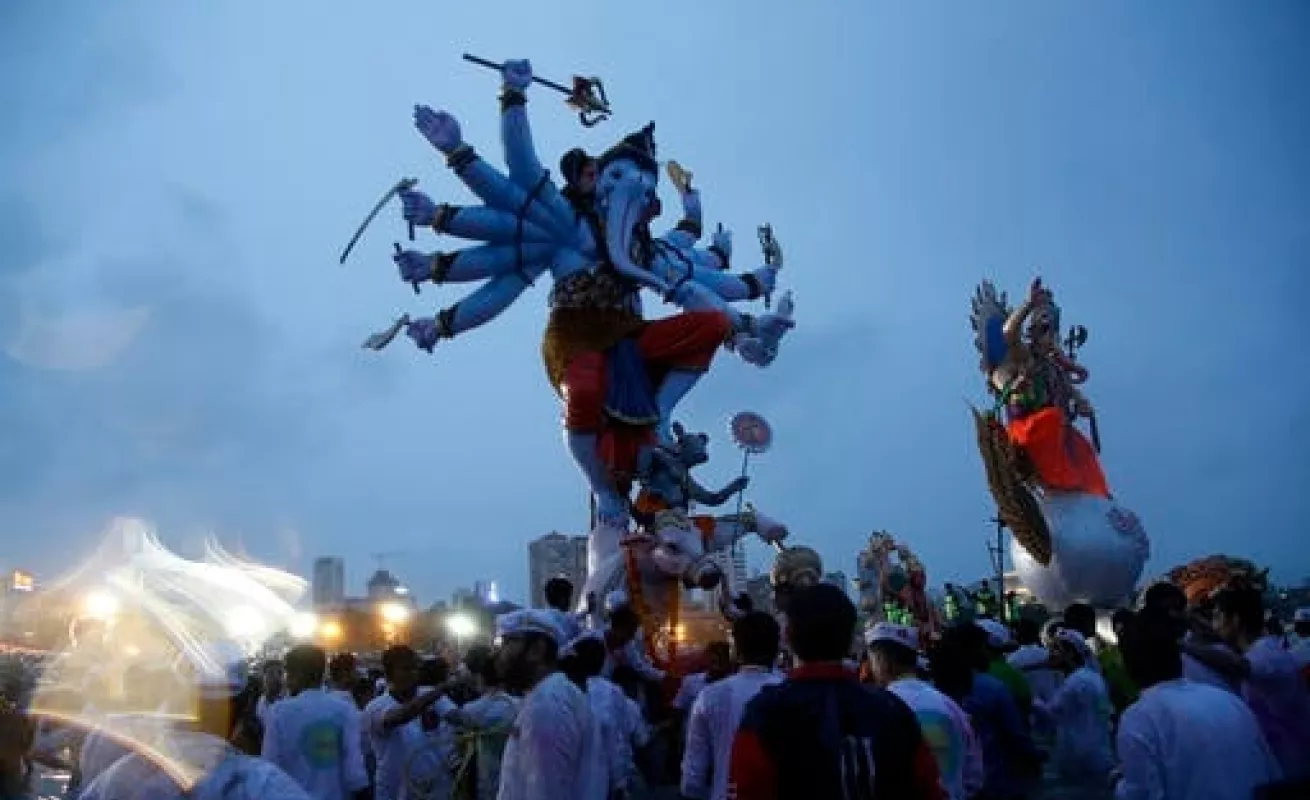Festival Ganpati en Bombay
