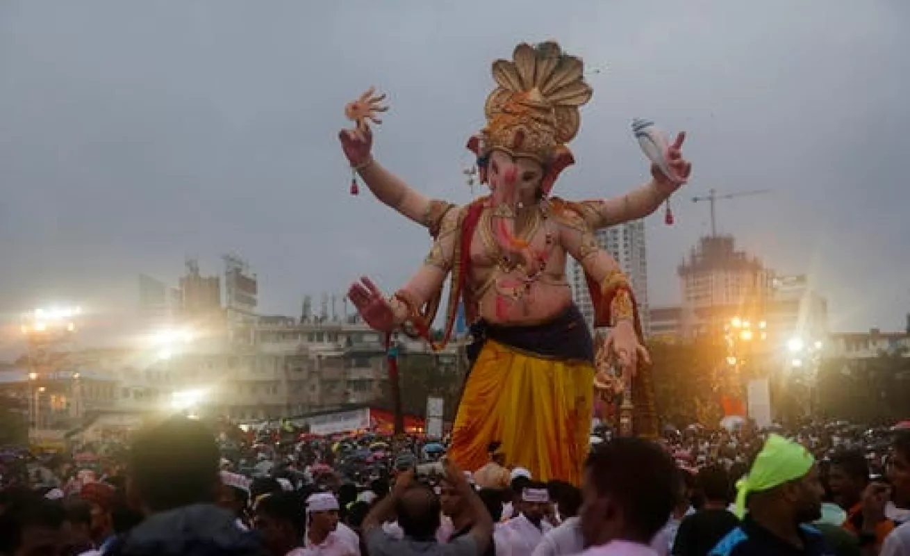 Festival Ganpati en Bombay
