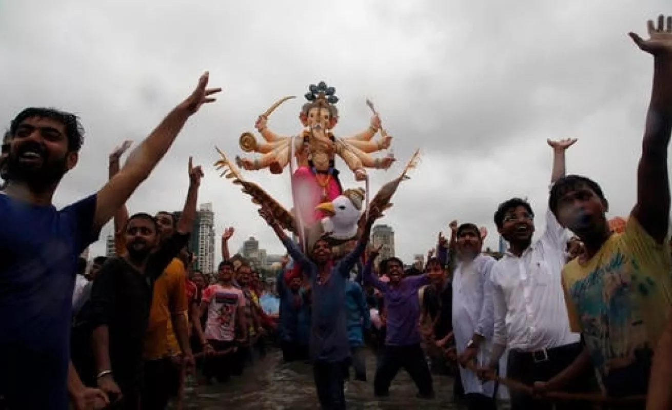 Festival Ganpati en Bombay