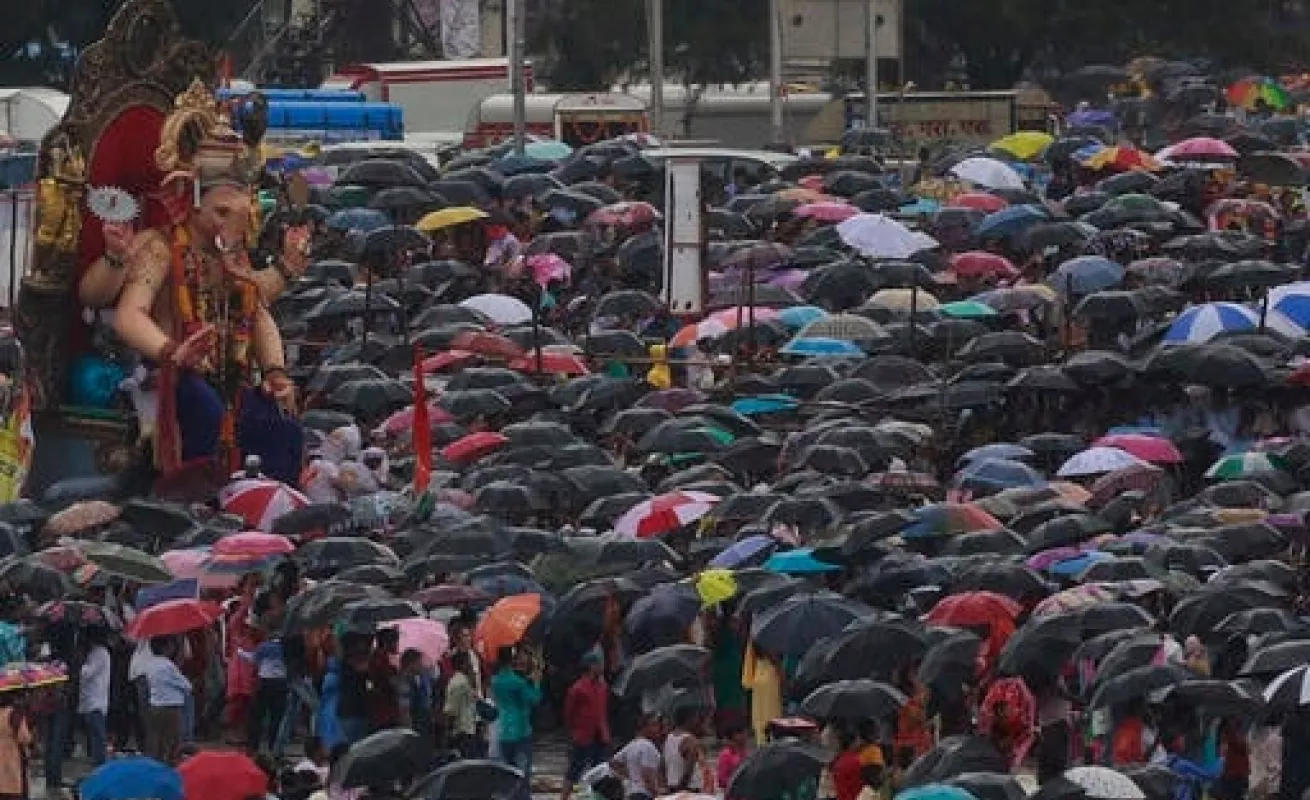 Festival Ganpati en Bombay