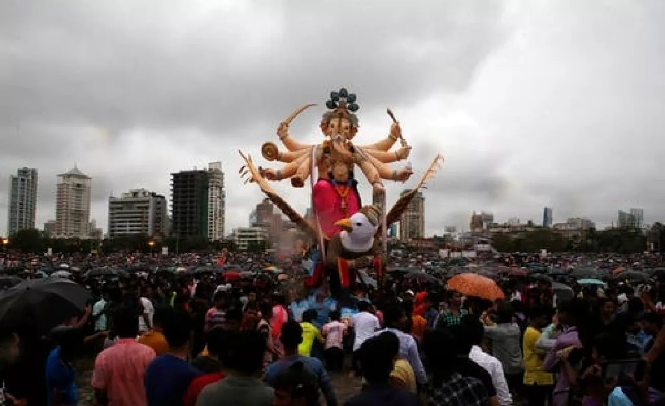 Festival Ganpati en Bombay