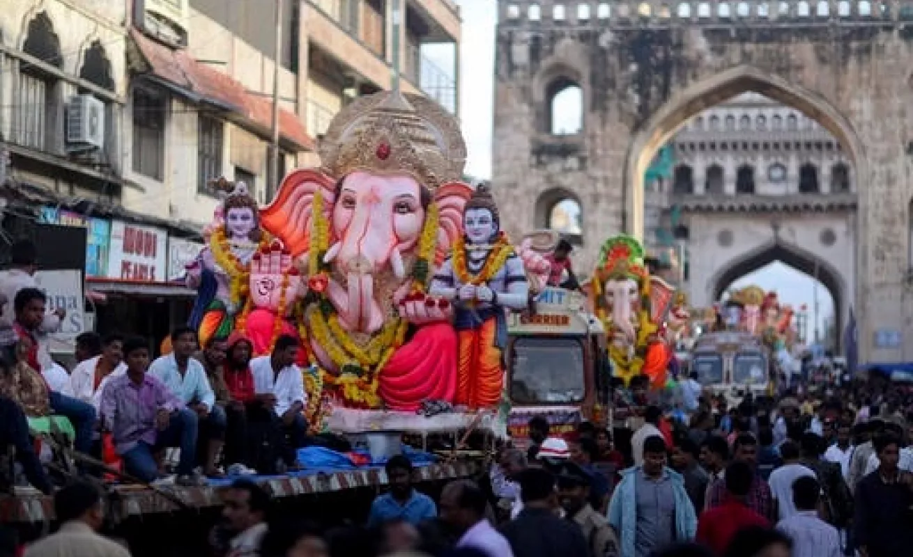 Festival Ganpati en Bombay