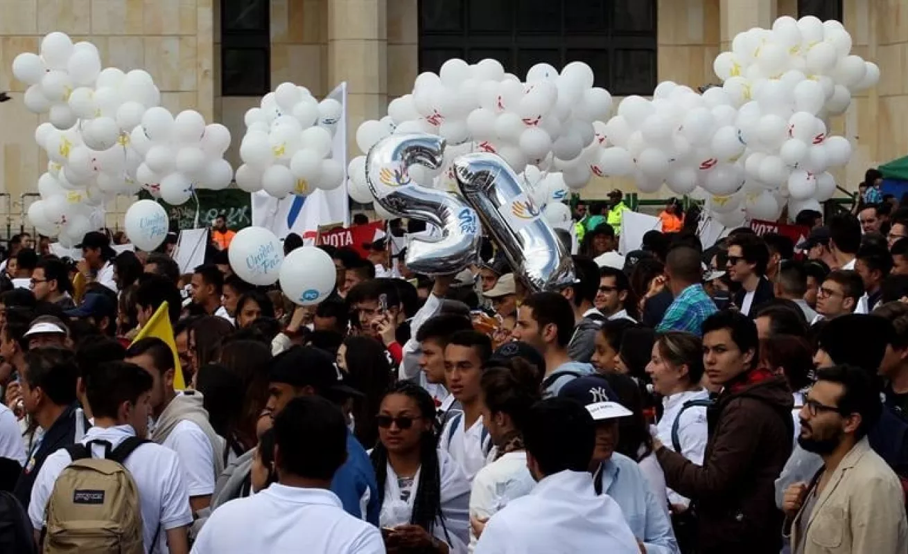 Un pueblo unido por la paz