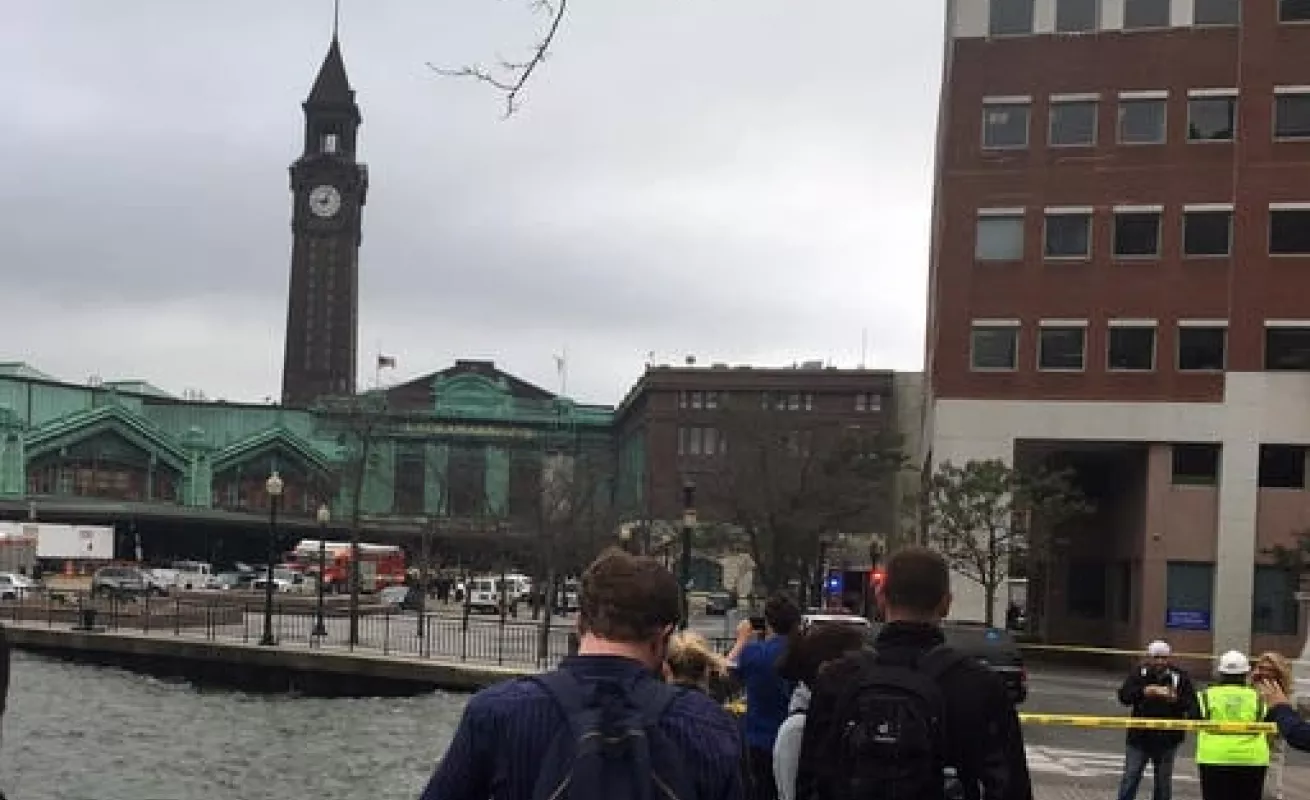 Tren se descarrila en Hoboken