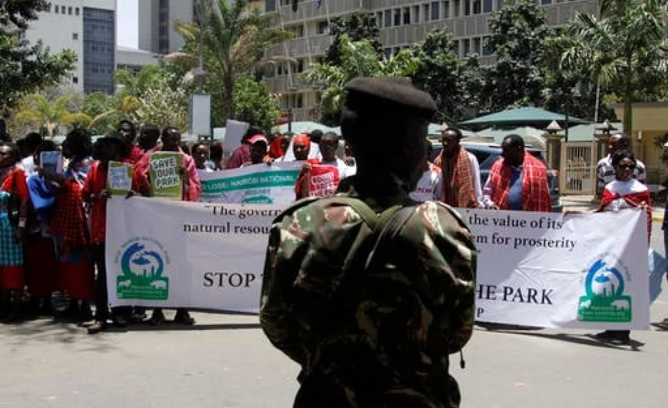 Estampida humana en Etiopía