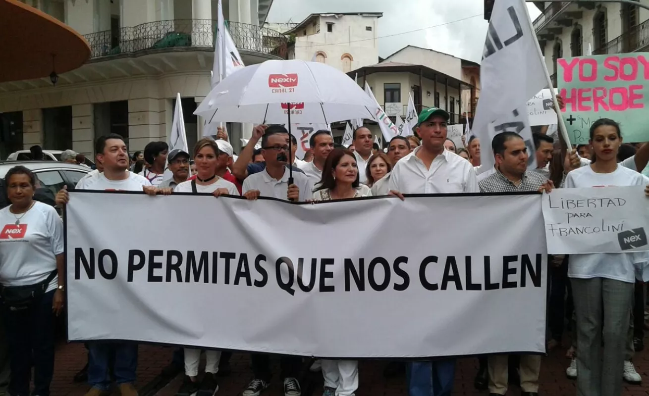 Marcha en defensa de la libertad de expresión