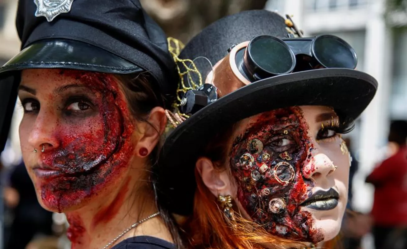 Marcha Zombie en Sao Paulo