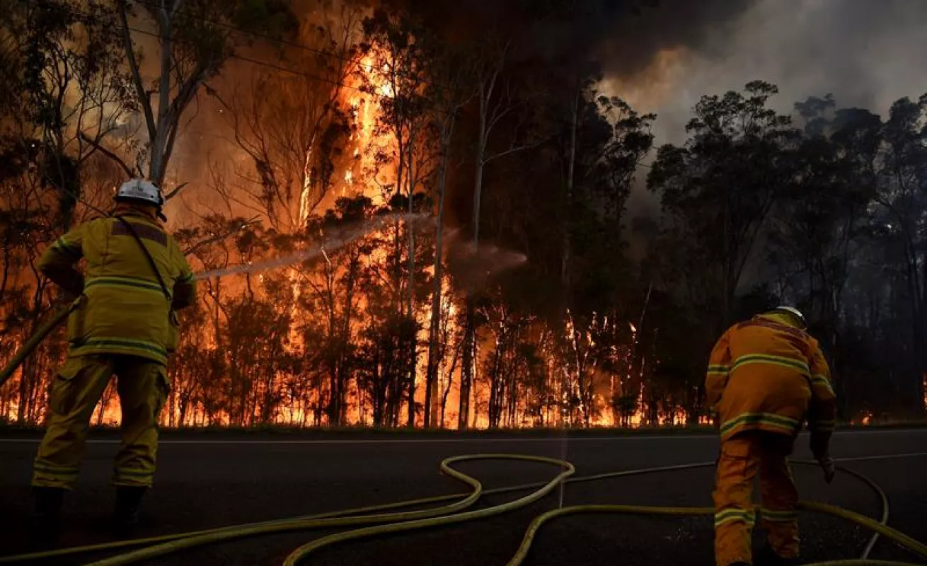 Fuego consume Nueva Gales