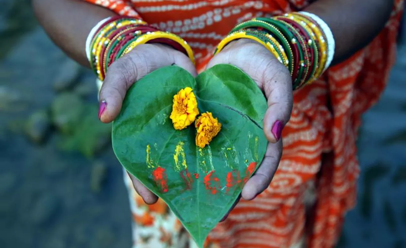 Festival Chhath en Calcuta
