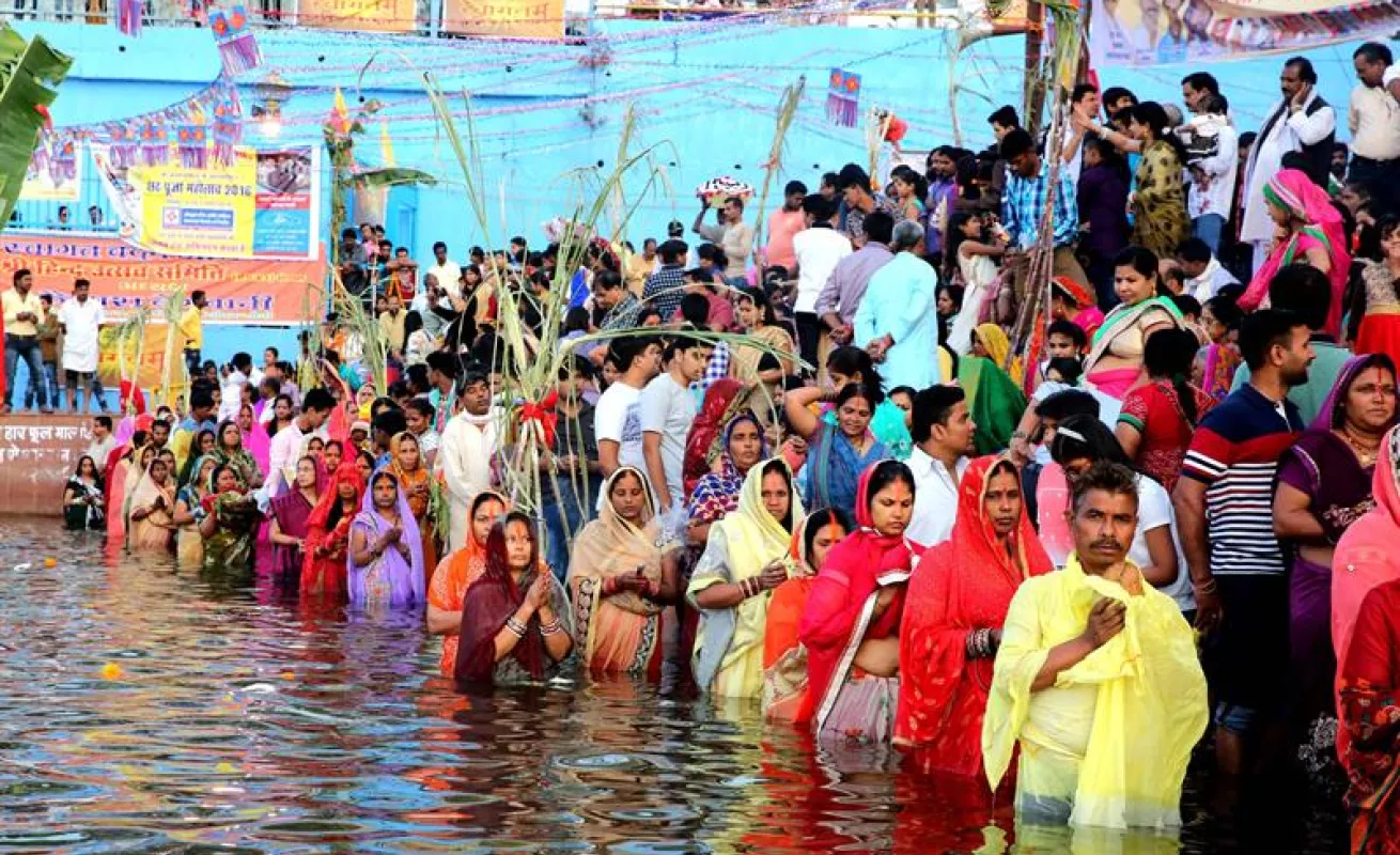 Festival Chhath en Calcuta