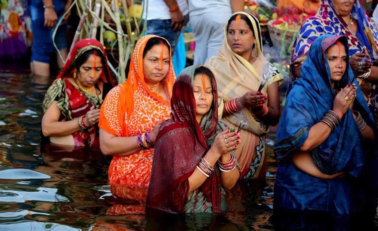 Festival Chhath en Calcuta