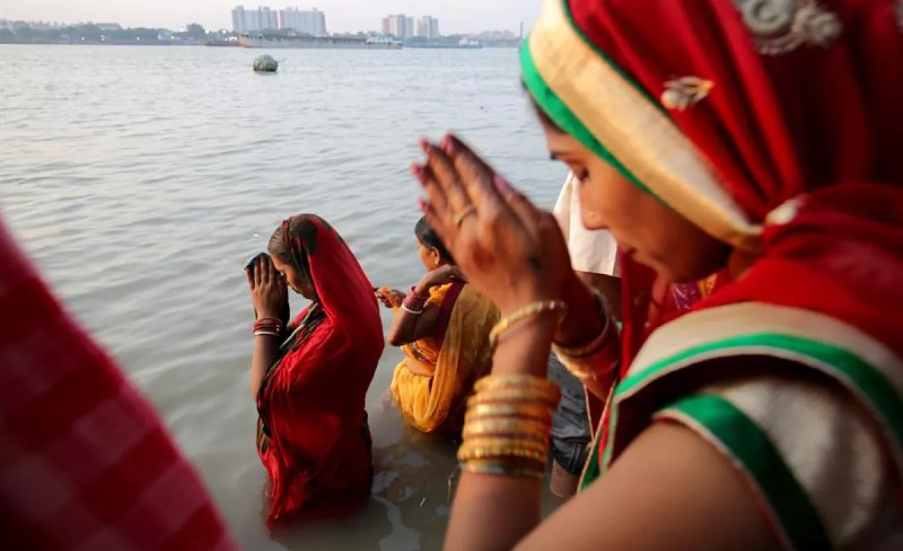 Festival Chhath en Calcuta