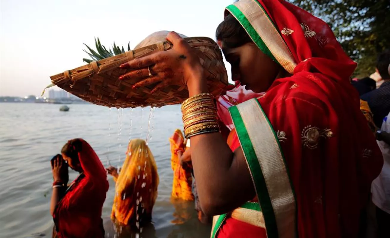 Festival Chhath en Calcuta