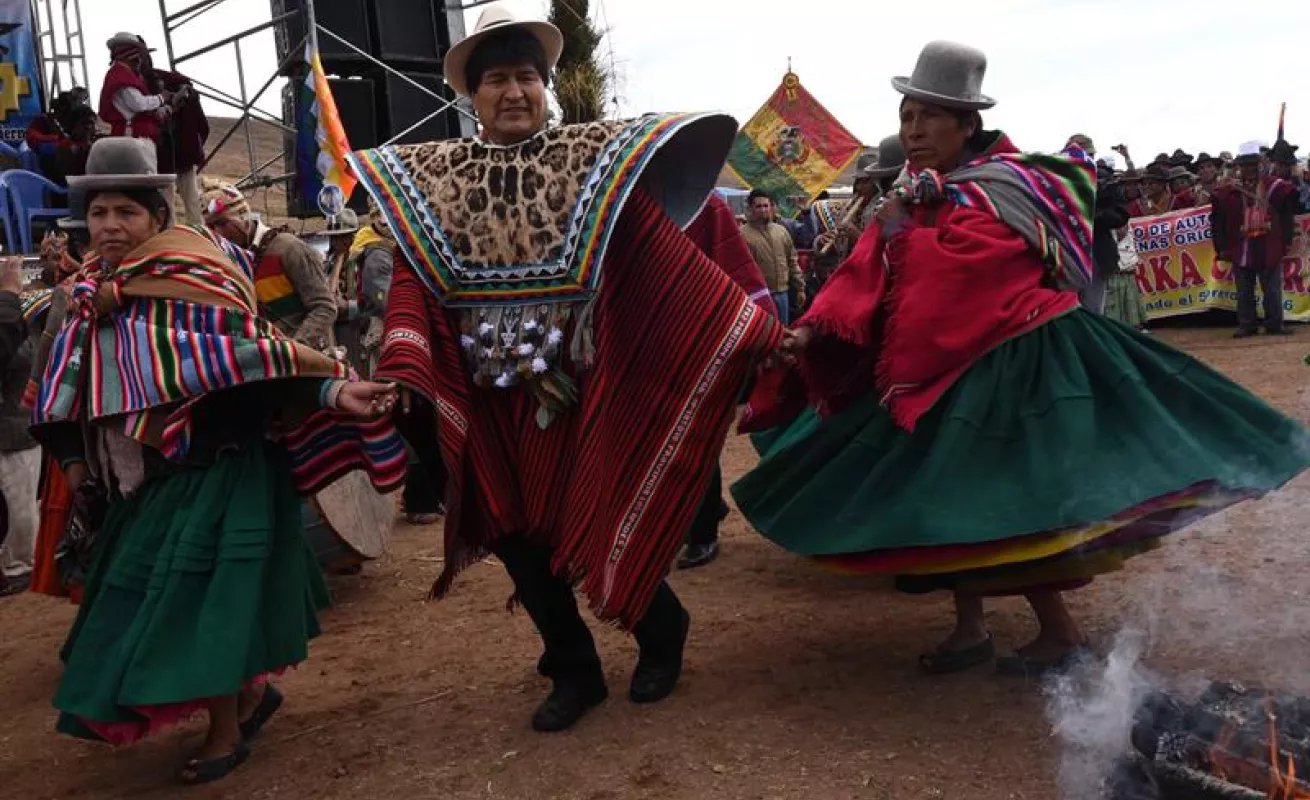 Piden agua a la madre Tierra