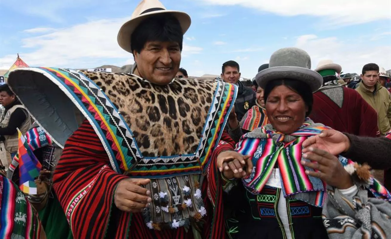 Piden agua a la madre Tierra