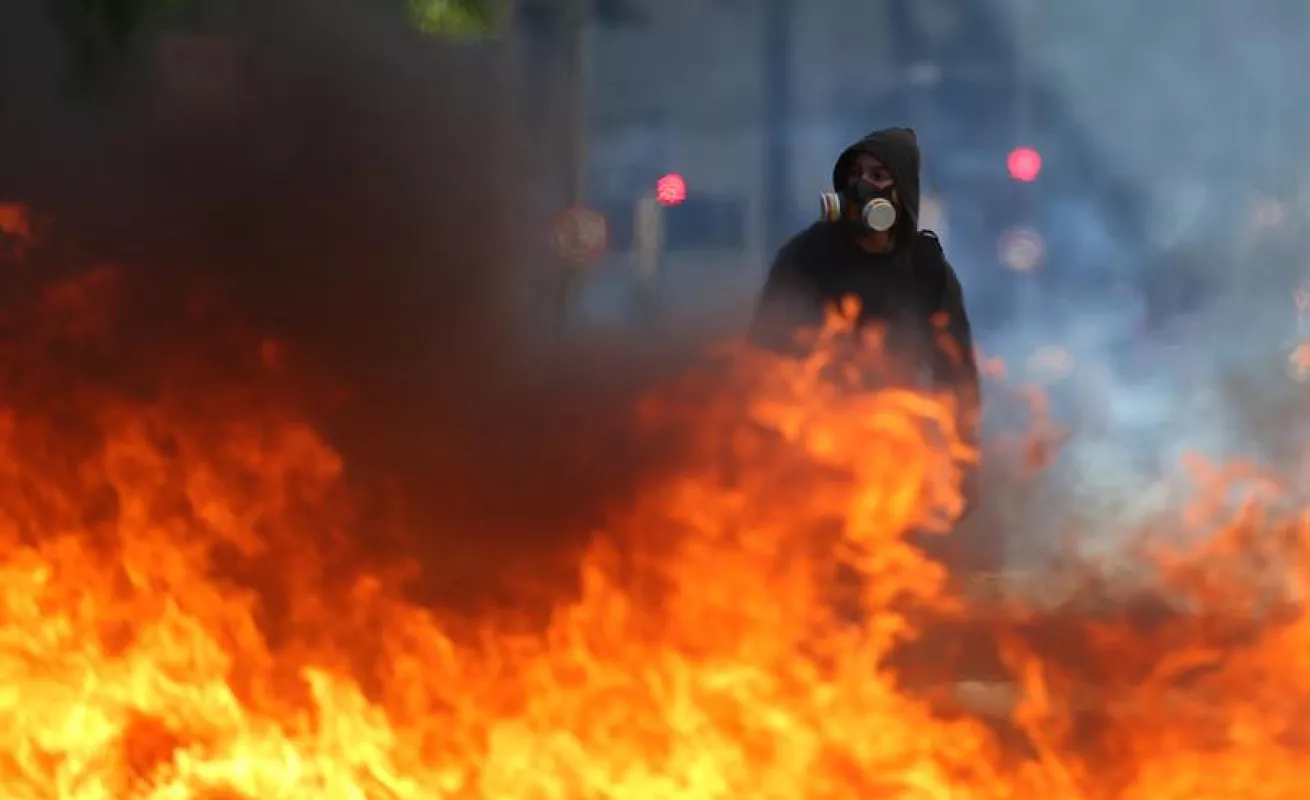 Protestan contra el "paquete de recortes"  del gobierno  Río de Janeiro