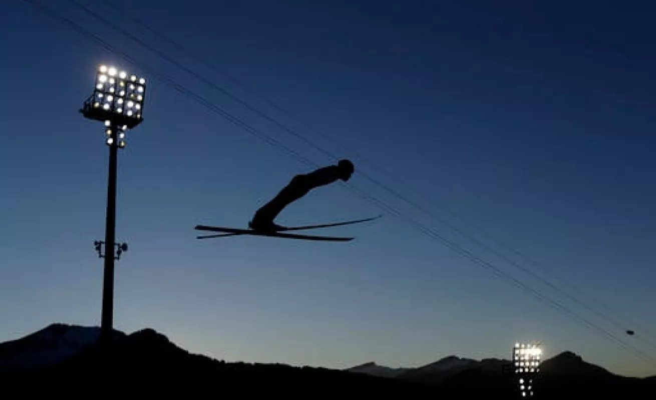 #GaleríaCri Salto en esquí