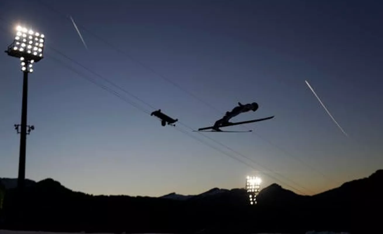 #GaleríaCri Salto en esquí