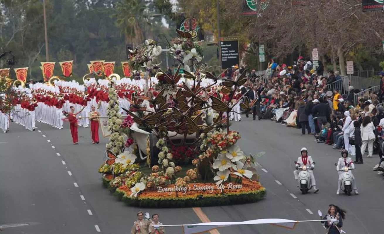 #GaleriaCri tradicional Desfile de Rosas en EE.UU.