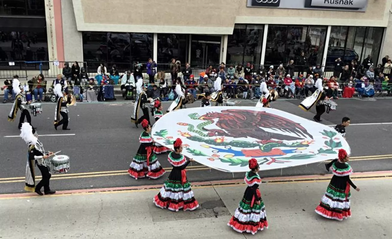 #GaleriaCri tradicional Desfile de Rosas en EE.UU.