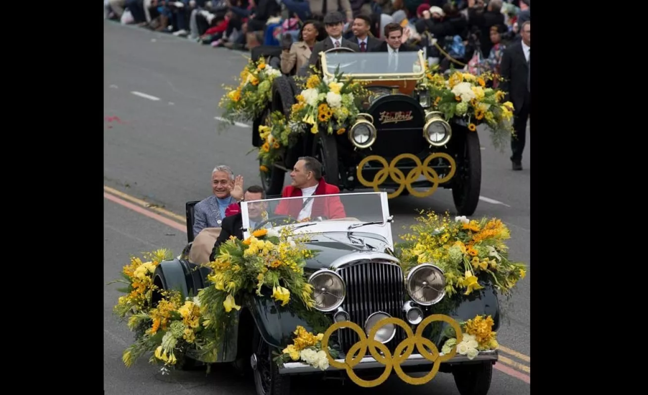 #GaleriaCri tradicional Desfile de Rosas en EE.UU.
