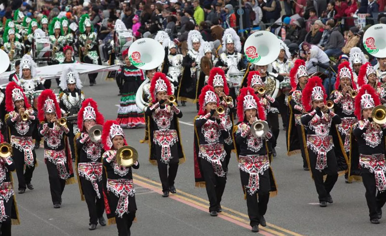 #GaleriaCri tradicional Desfile de Rosas en EE.UU.