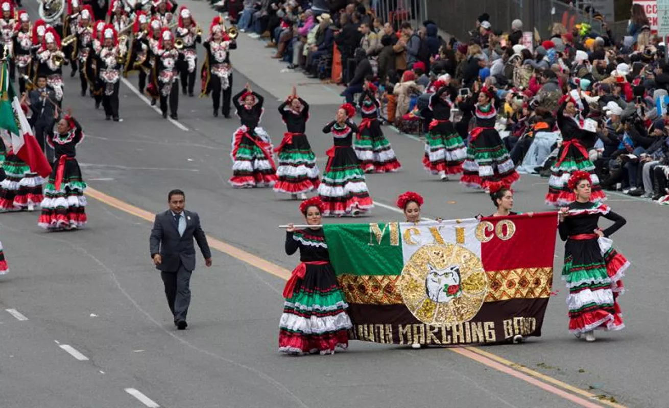 #GaleriaCri tradicional Desfile de Rosas en EE.UU.