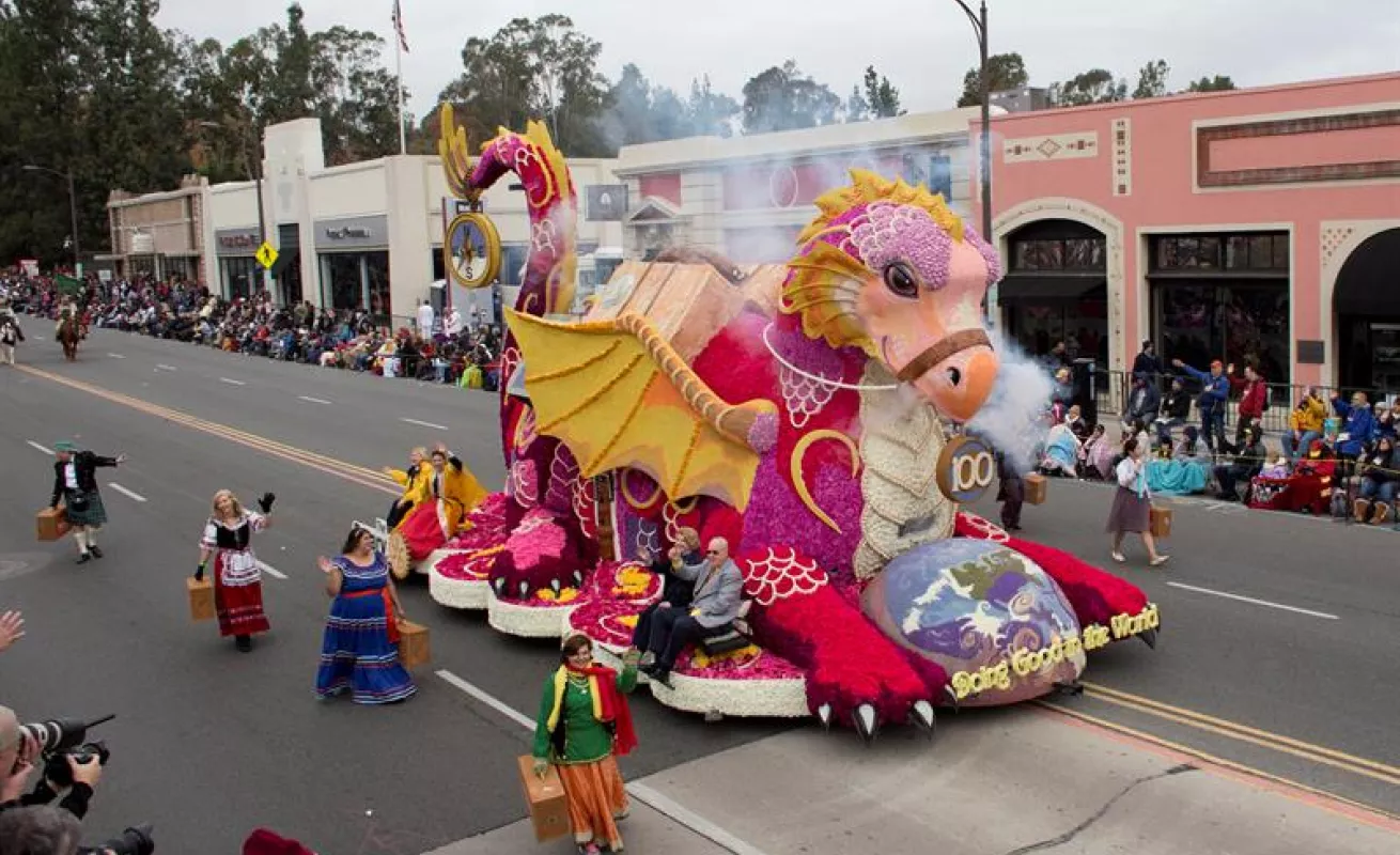 #GaleriaCri tradicional Desfile de Rosas en EE.UU.