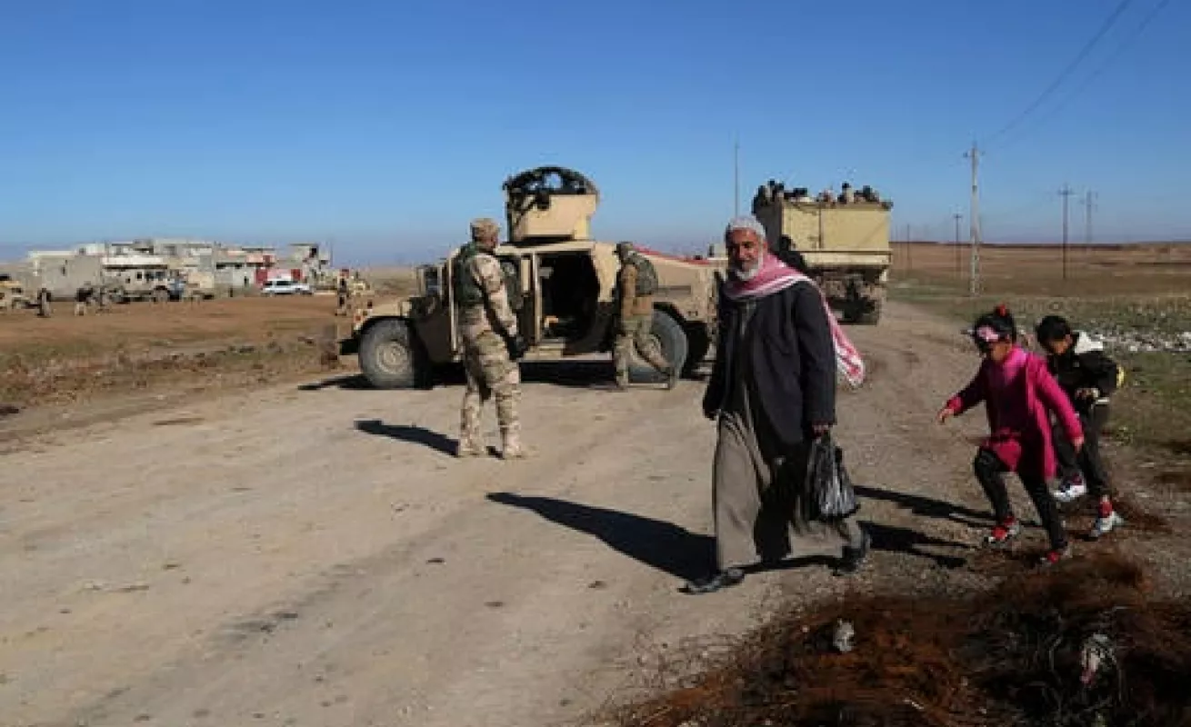 #GaleriaCri Mosul, zona de guerra