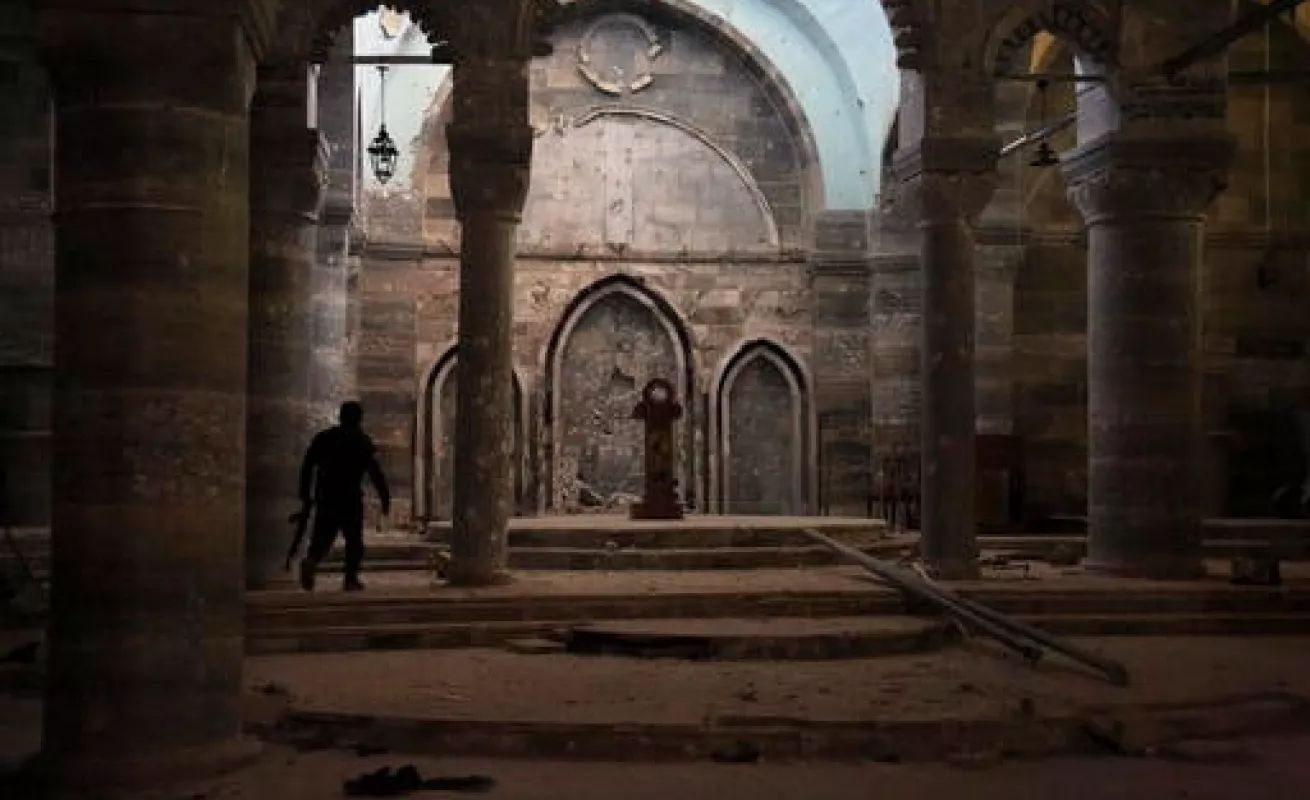 #GaleriaCri Mosul, zona de guerra