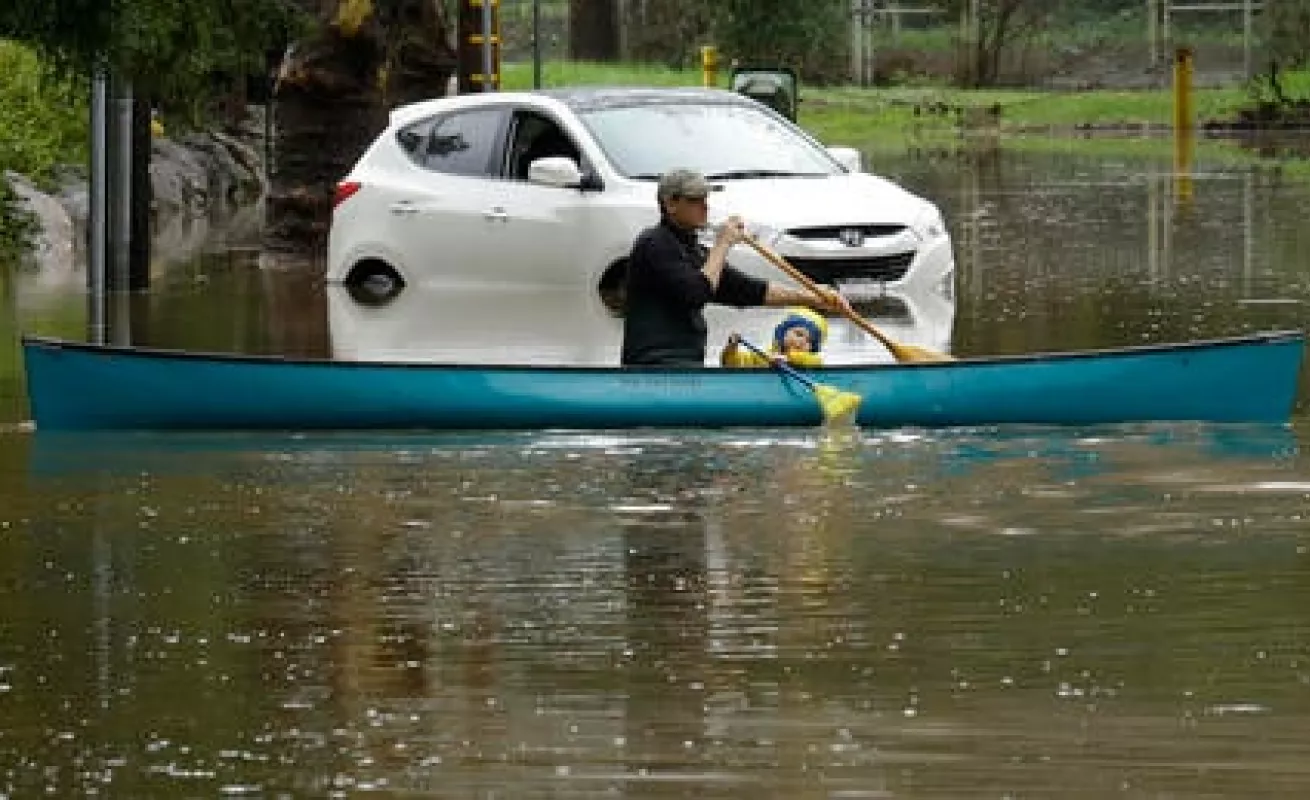 #GaleriaCri California sumergida bajo el agua