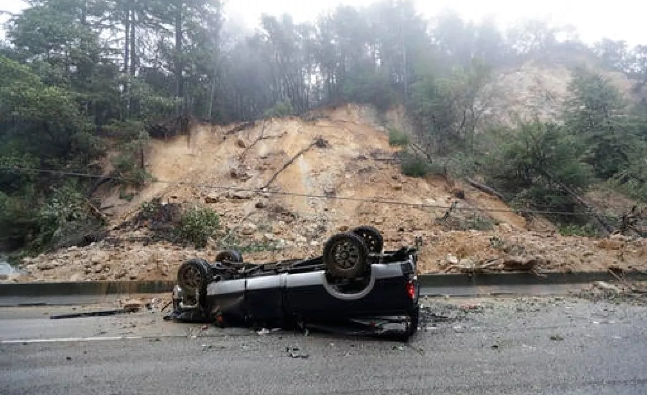 #GaleriaCri California sumergida bajo el agua