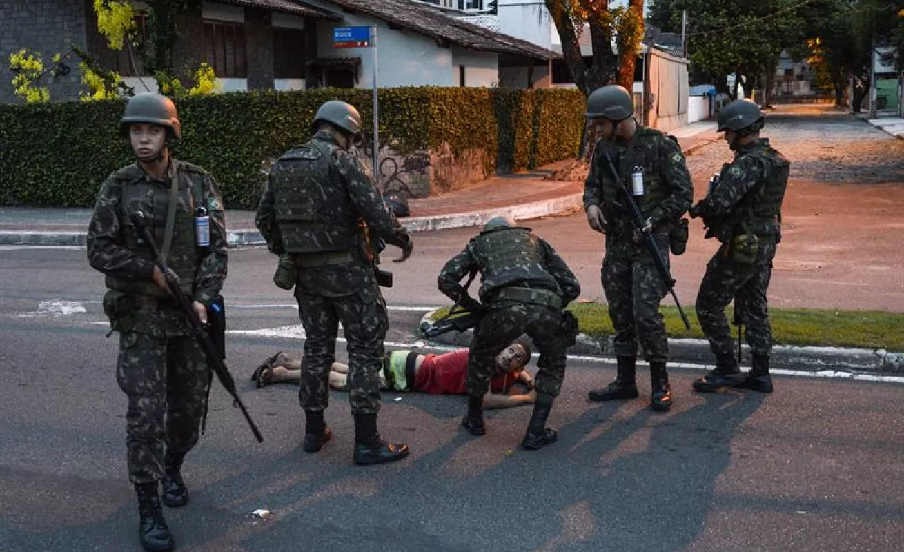 #GaleriaCri Violencia en Brasil