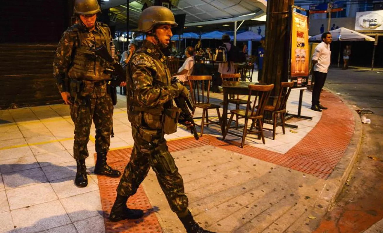 #GaleriaCri Violencia en Brasil