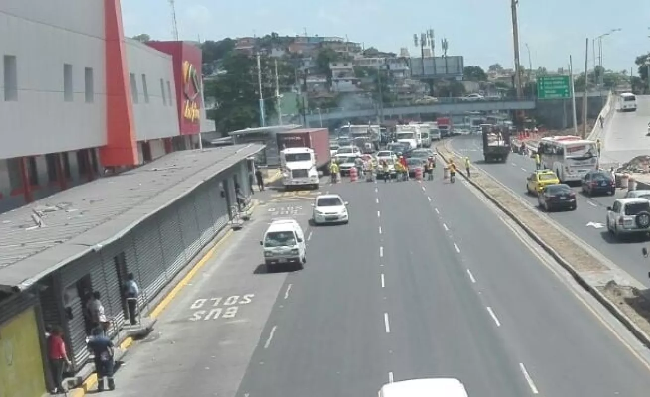 #GaleriaCri Trancada la ciudad