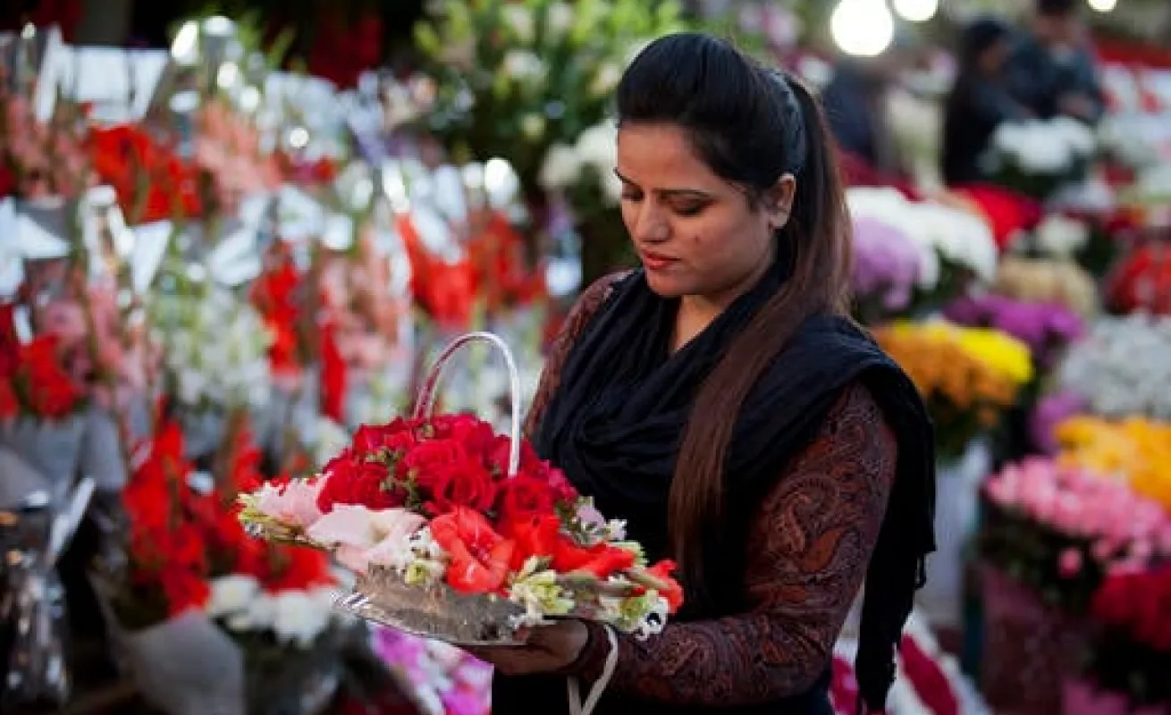 #GaleriaCri Flores y globos en San Valentín