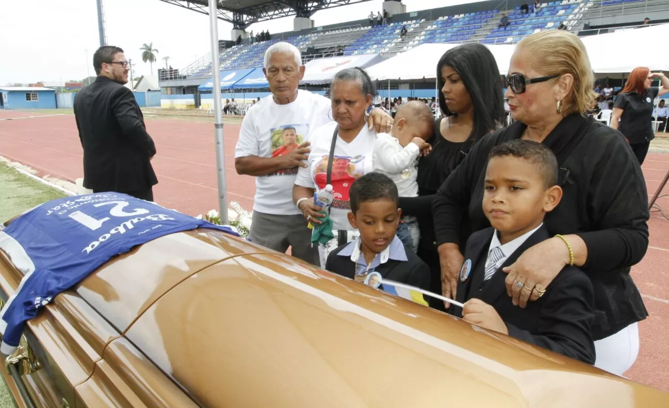 Amílcar Henríquez, dolorosa despedida 