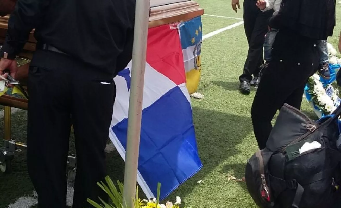 Amílcar Henríquez, dolorosa despedida 