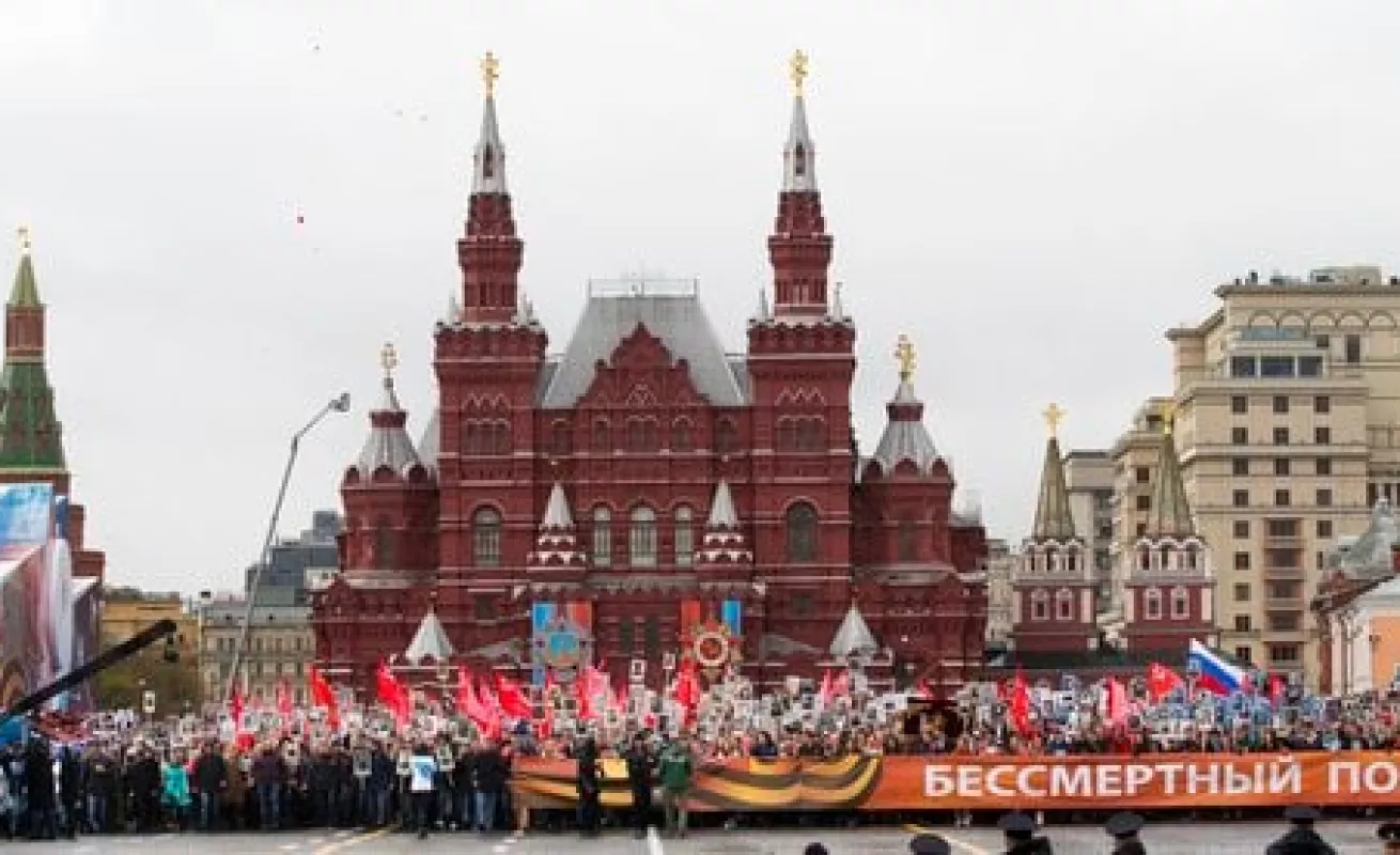 Rusia celebra el 72 aniversario de la derrota de los nazis en la Segunda Guerra Mundial 